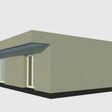 Nos Modeles Kit Eco - T4 105 m2 - Toiture Terrasse SARL DOMUS ECOLOGIA Construction